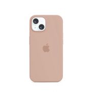 Etui LEVCORP do Apple iPhone 14 Silicone Kredowo różowy