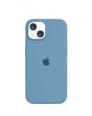 Etui LEVCORP do Apple iPhone 15 Silicone Lazur