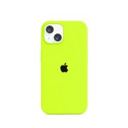 Etui LEVCORP do Apple iPhone 14 Silicone Neonowa zieleń