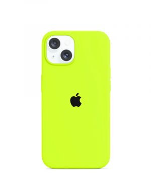 Etui LEVCORP do Apple iPhone 14 Silicone Neonowa zieleń