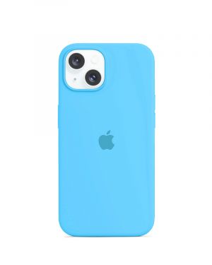 Etui LEVCORP do Apple iPhone 14 Silicone Błękit nieba