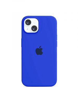 Etui LEVCORP do Apple iPhone 14 Silicone Błękit Paryża