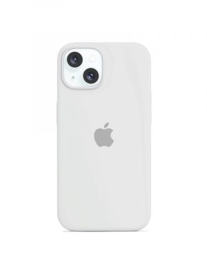 Etui LEVCORP do Apple iPhone 14 Silicone Śnieżnobiały