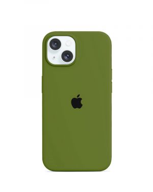 Etui LEVCORP do Apple iPhone 14 Silicone Sosnowy las