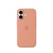 Etui LEVCORP do Apple iPhone 16 Silicone Begonia