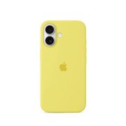 Etui LEVCORP do Apple iPhone 16 Silicone Cytrynowy żółty
