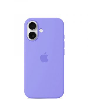 Etui LEVCORP do Apple iPhone 16 Silicone Jasny fiolet