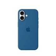 Etui LEVCORP do Apple iPhone 16 Silicone Kobaltowy błękit
