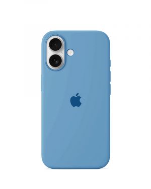 Etui LEVCORP do Apple iPhone 16 Silicone Lazur