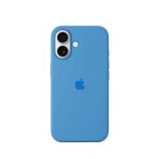 Etui LEVCORP do Apple iPhone 16 Silicone Czyste morze
