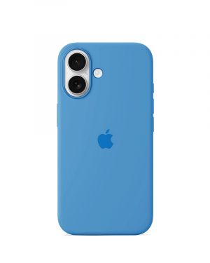Etui LEVCORP do Apple iPhone 16 Silicone Czyste morze