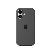 Etui LEVCORP do Apple iPhone 16 Silicone Szary węgiel