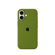 Etui LEVCORP do Apple iPhone 16 Silicone Sosnowy las