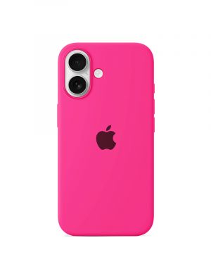 Etui LEVCORP do Apple iPhone 16 Silicone Świecący róż