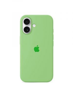 Etui LEVCORP do Apple iPhone 16 Silicone Świeża zieleń