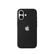 Etui LEVCORP do Apple iPhone 16 Silicone Tradycyjny czarny