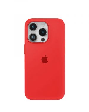 Etui LEVCORP do Apple iPhone 12 / 12 Pro Silicone Czerwony