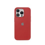 Etui LEVCORP do Apple iPhone 16 Pro Silicone Czerwony chiński