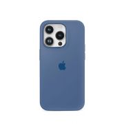 Etui LEVCORP do Apple iPhone 13 Pro Max Silicone Dżinsowy