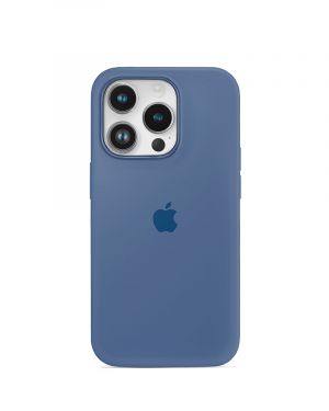 Etui LEVCORP do Apple iPhone 16 Pro Max Silicone Dżinsowy