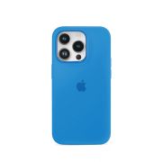 Etui LEVCORP do Apple iPhone 15 Pro Max Silicone Jezioro błękitne