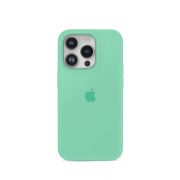 Etui LEVCORP do Apple iPhone 16 Pro Max Silicone Mięta zielona