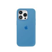 Etui LEVCORP do Apple iPhone 14 Pro Silicone Czyste morze