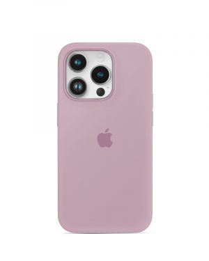 Etui LEVCORP do Apple iPhone 14 Pro Silicone Różowa pudra