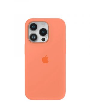 Etui LEVCORP do Apple iPhone 13 Pro Max Silicone Świeży pomarańczowy