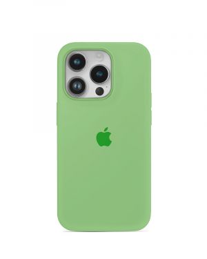 Etui LEVCORP do Apple iPhone 12 / 12 Pro Silicone Świeża zieleń
