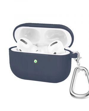Etui LEVCORP do Apple AirPods Pro 2 Silicone z  klapką Ocean arktyczny