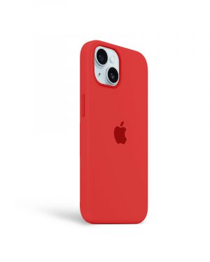 Etui LEVCORP do Apple iPhone 13 Silicone Czerwony