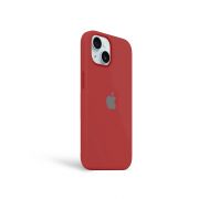Etui LEVCORP do Apple iPhone 14 Silicone Czerwony chiński