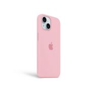 Etui LEVCORP do Apple iPhone 14 Silicone Delikatny różowy