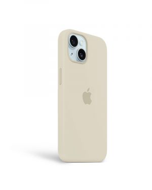 Etui LEVCORP do Apple iPhone 14 Silicone Jasny Beż