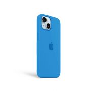 Etui LEVCORP do Apple iPhone 14 Silicone Jezioro błękitne