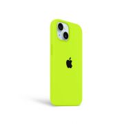 Etui LEVCORP do Apple iPhone 14 Silicone Neonowa zieleń