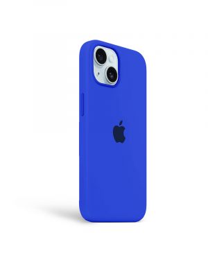 Etui LEVCORP do Apple iPhone 14 Silicone Błękit Paryża