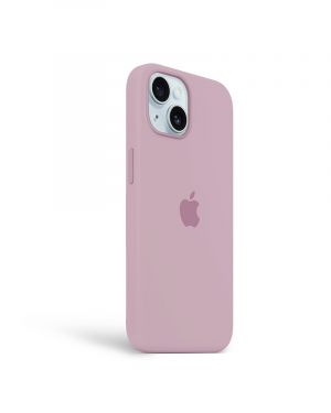 Etui LEVCORP do Apple iPhone 14 Silicone Różowa pudra