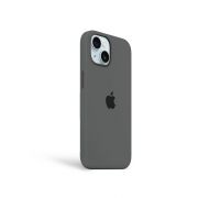 Etui LEVCORP do Apple iPhone 13 Silicone Szary węgiel