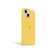 Etui LEVCORP do Apple iPhone 14 Silicone Słoneczny żółty
