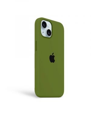 Etui LEVCORP do Apple iPhone 14 Silicone Sosnowy las