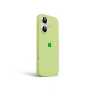 Etui LEVCORP do Apple iPhone 16 Silicone Awokado
