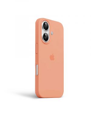 Etui LEVCORP do Apple iPhone 16 Silicone Begonia