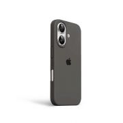 Etui LEVCORP do Apple iPhone 16 Silicone Chińska oliwka