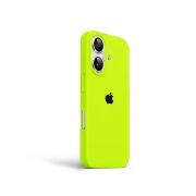 Etui LEVCORP do Apple iPhone 16 Silicone Neonowa zieleń