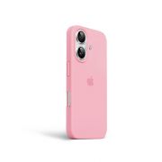 Etui LEVCORP do Apple iPhone 16 Silicone Różowy