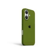 Etui LEVCORP do Apple iPhone 16 Silicone Sosnowy las