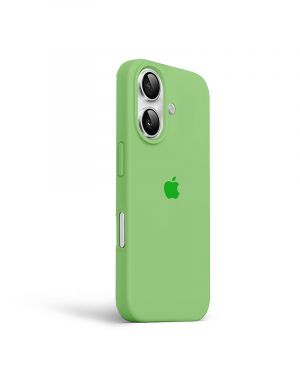 Etui LEVCORP do Apple iPhone 16 Silicone Świeża zieleń