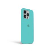 Etui LEVCORP do Apple iPhone 12 / 12 Pro Silicone Akwamaryna